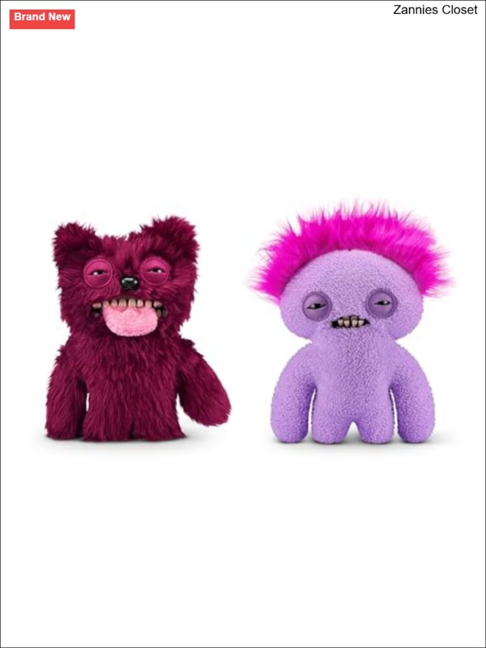 Fuggler Hairy Fuggs 9-Inch Series 1 Plush Monster Collectible Toy